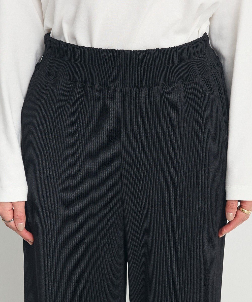 CRAFT STANDARD BOUTIQUE セルフカットイージープリーツパンツ 