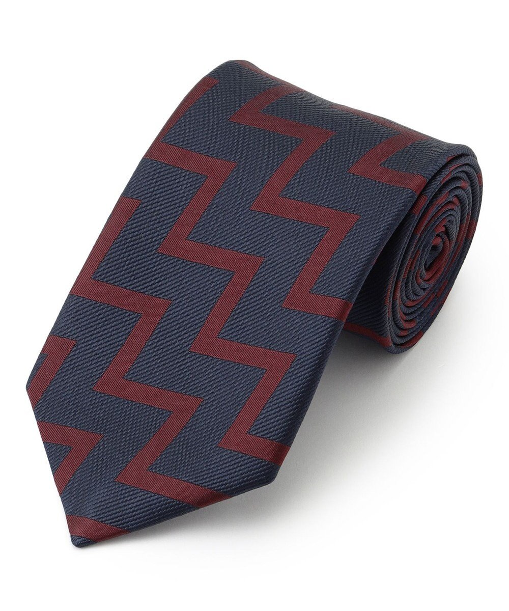 J.PRESS MEN 【J.PRESS ORIGINALS】Silk Rep Regimental Tie 