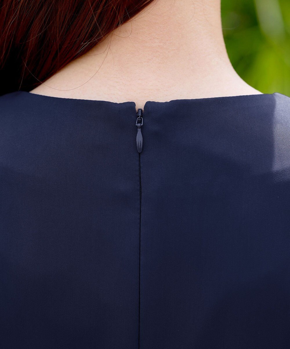 Tiaclasse L 【洗える】フラワープリントドッキングワンピース 