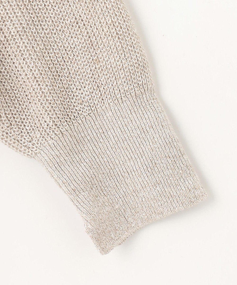 23区 【洗える】ピュアリネン Vネック ニット 