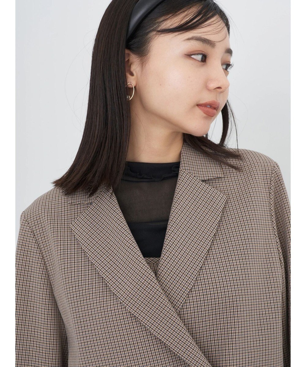 earth music&ecology ショートテーラードジャケット 