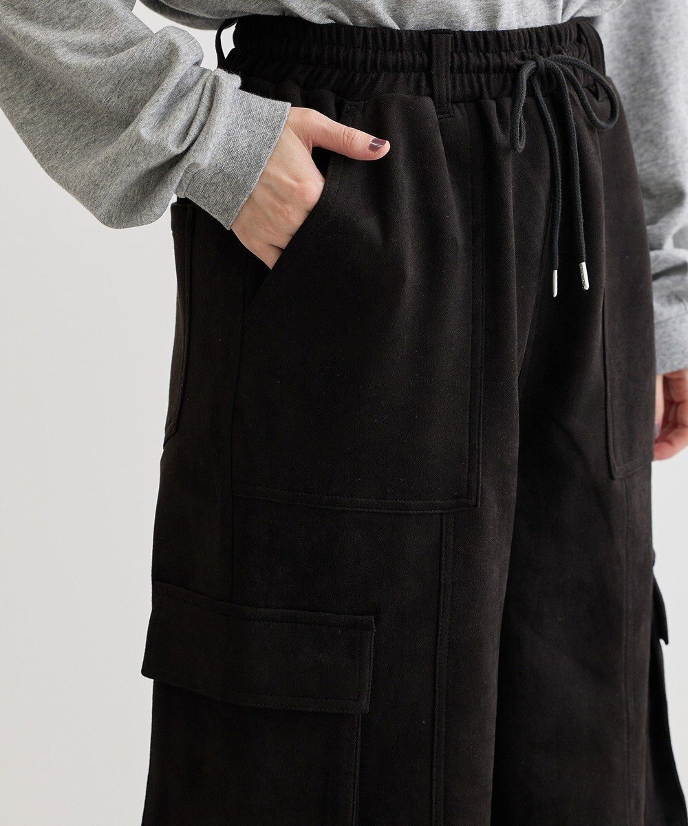 Green Parks ・ＳＵＧＡＲ　ＳＰＯＯＮスエードポンチカーゴパンツ 