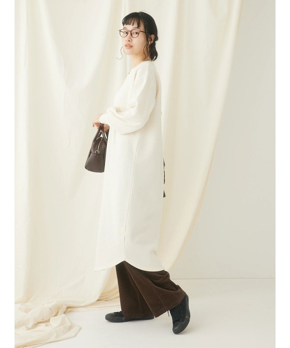 CRAFT STANDARD BOUTIQUE 裏起毛ヘンリーワンピース 