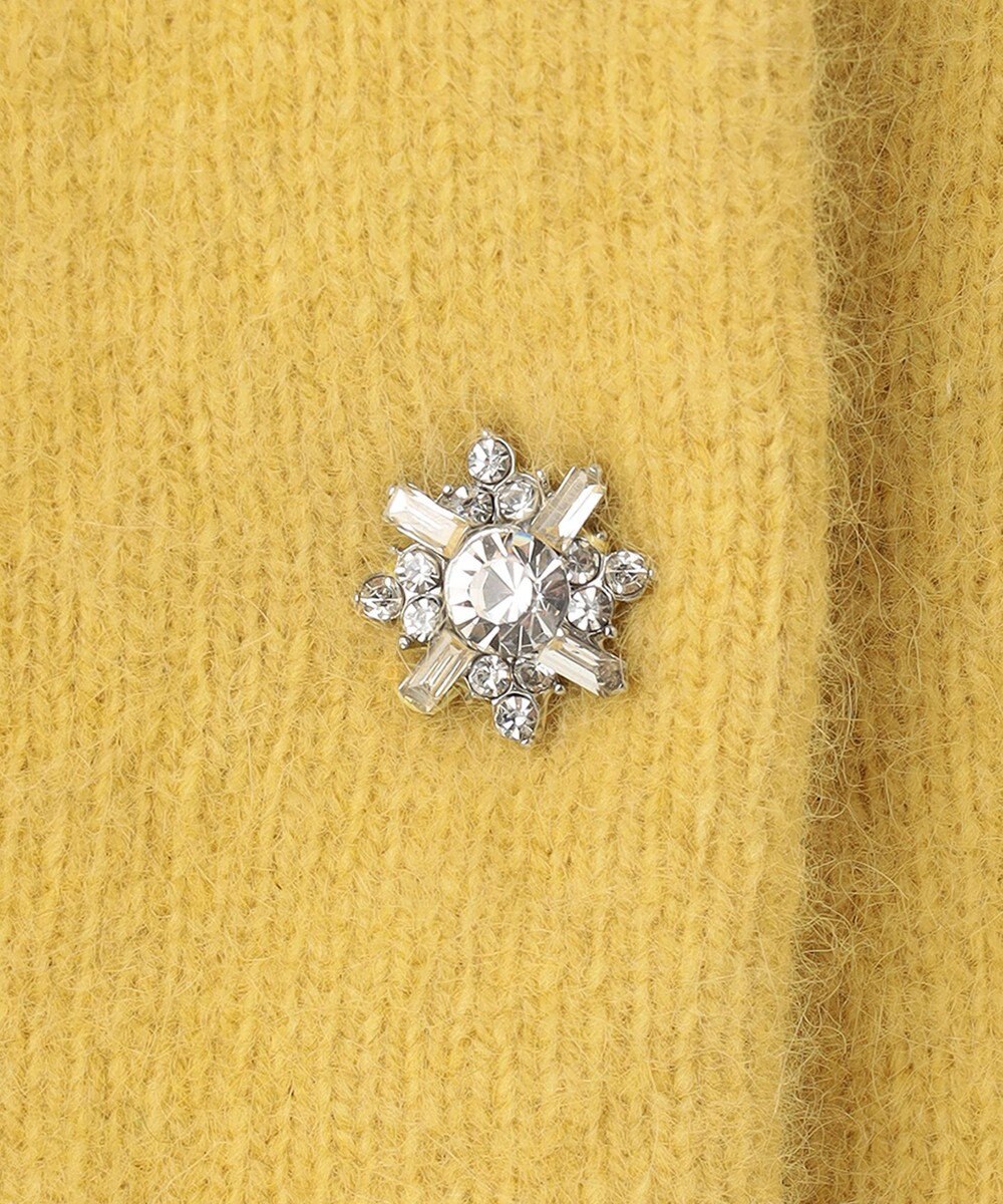 組曲 S 【手洗い可】フラッフィーファーニットジャケット 