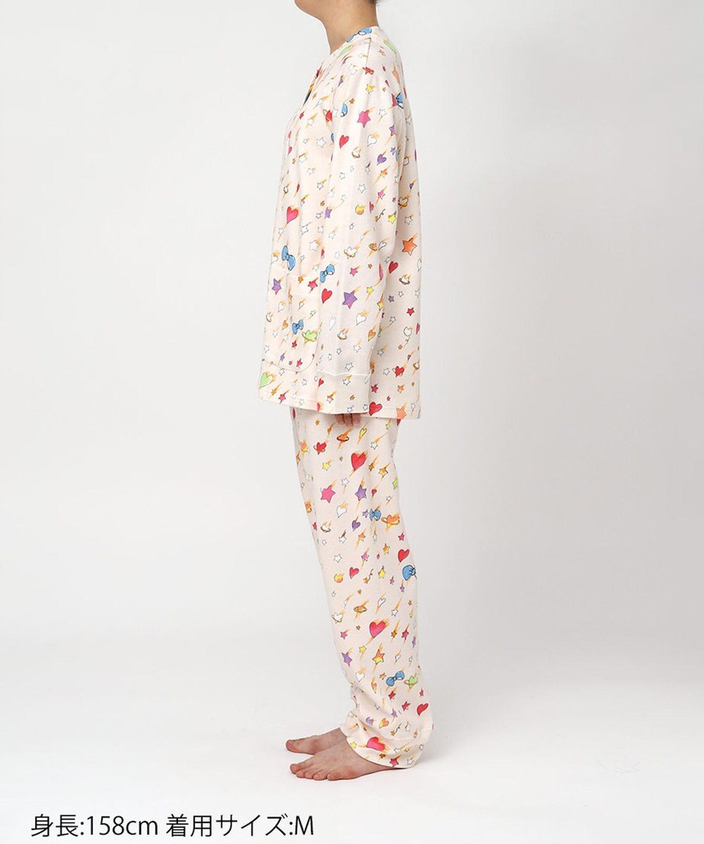 tsumori chisato SLEEP ツモリチサト パジャマ 綿100%(本体) あったか 長袖 長ズボン レディース UDW402 /ワコール 