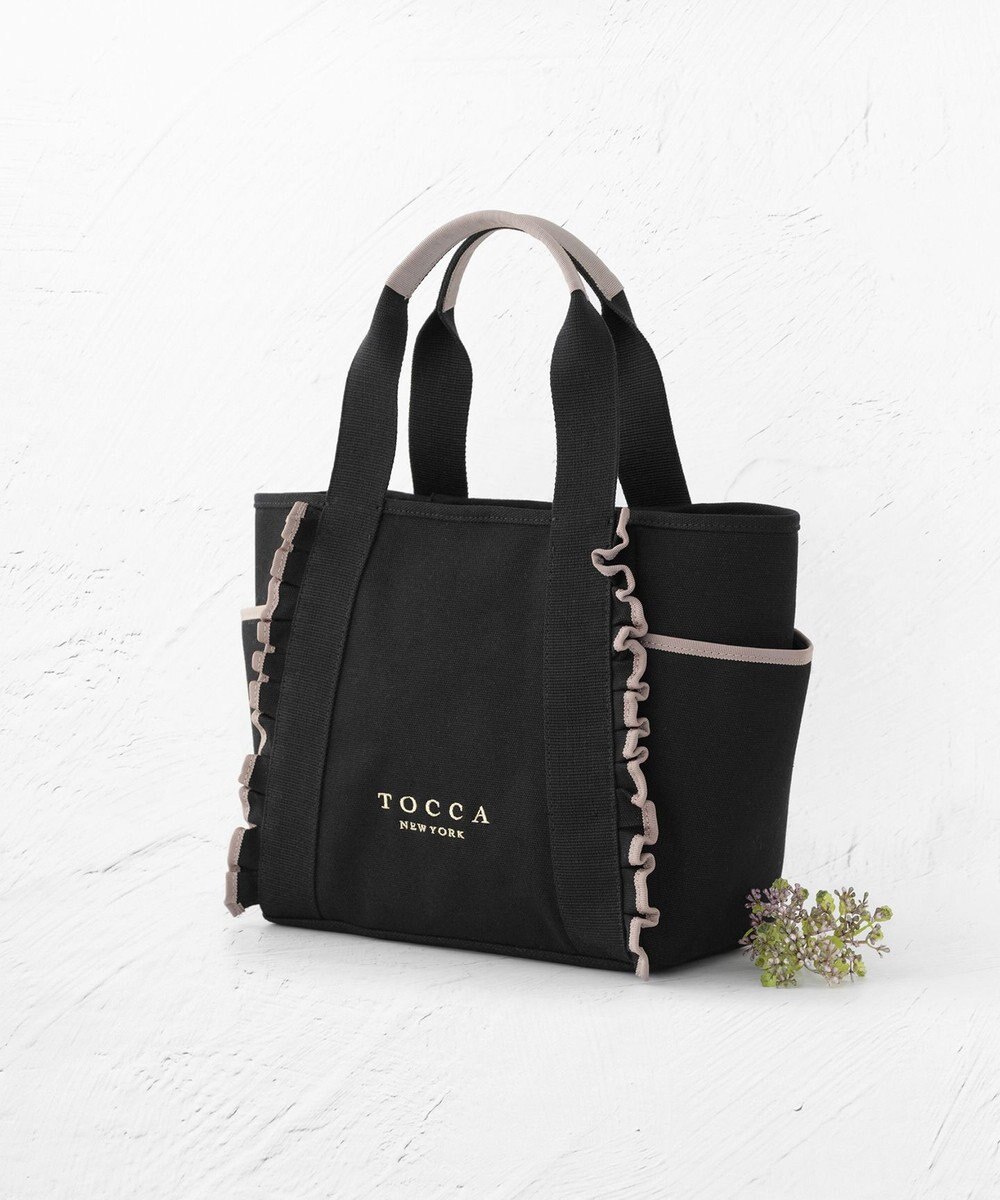 TOCCA FRILL CANVASTOTE キャンバストートバッグ 