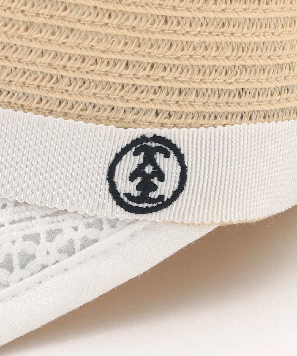 23区GOLF 【WOMEN】ブレードキャップ　UV対策紫外線対策に！日常使いもしやすいレースデザイン 