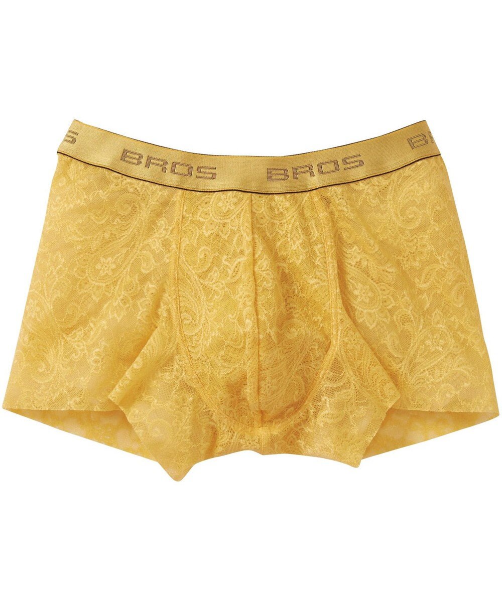 WACOAL MEN ボクサーパンツ 「レースボクサー」 通気性 フロント快適グラマラス 前閉じ GT3340 /ブロス バイ ワコールメン 