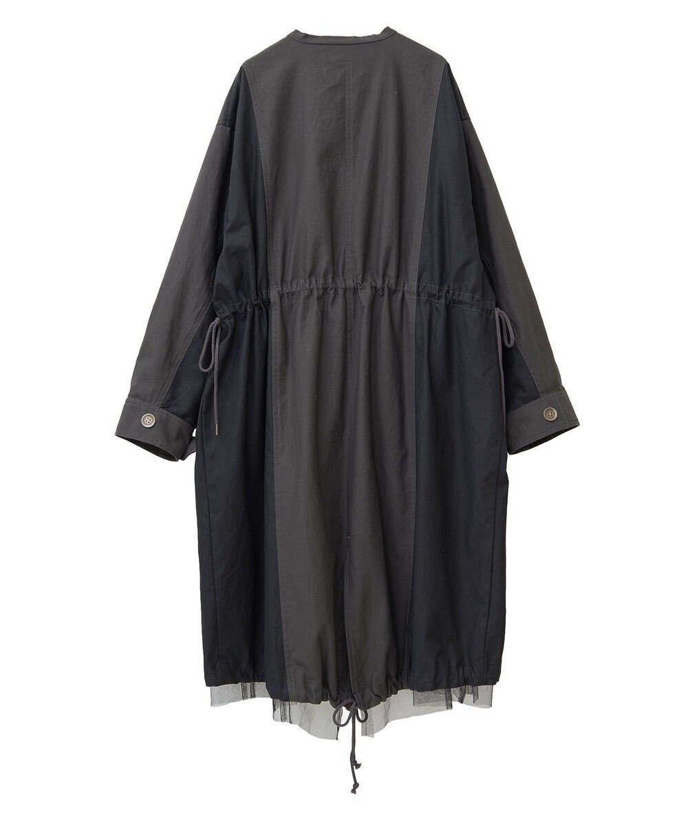 YECCA VECCA 【リバーシブル】2wayミリタリーコート 