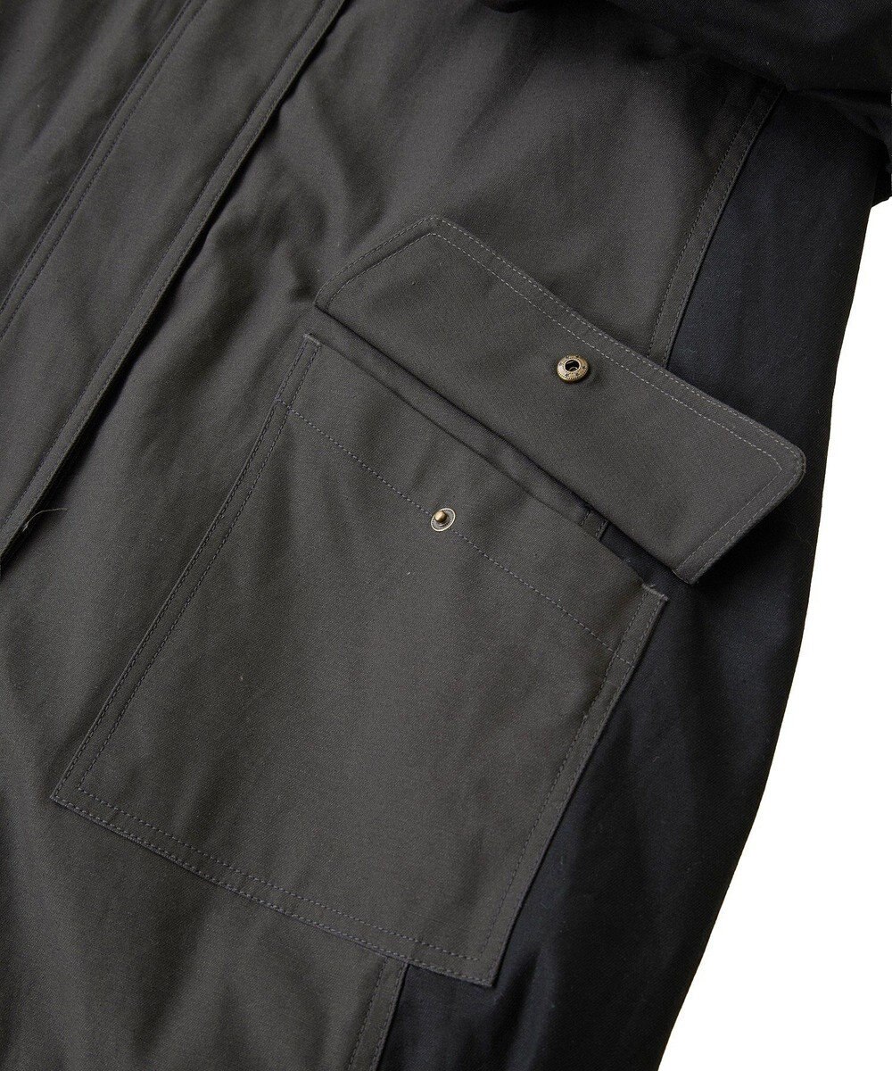 YECCA VECCA 【リバーシブル】2wayミリタリーコート 