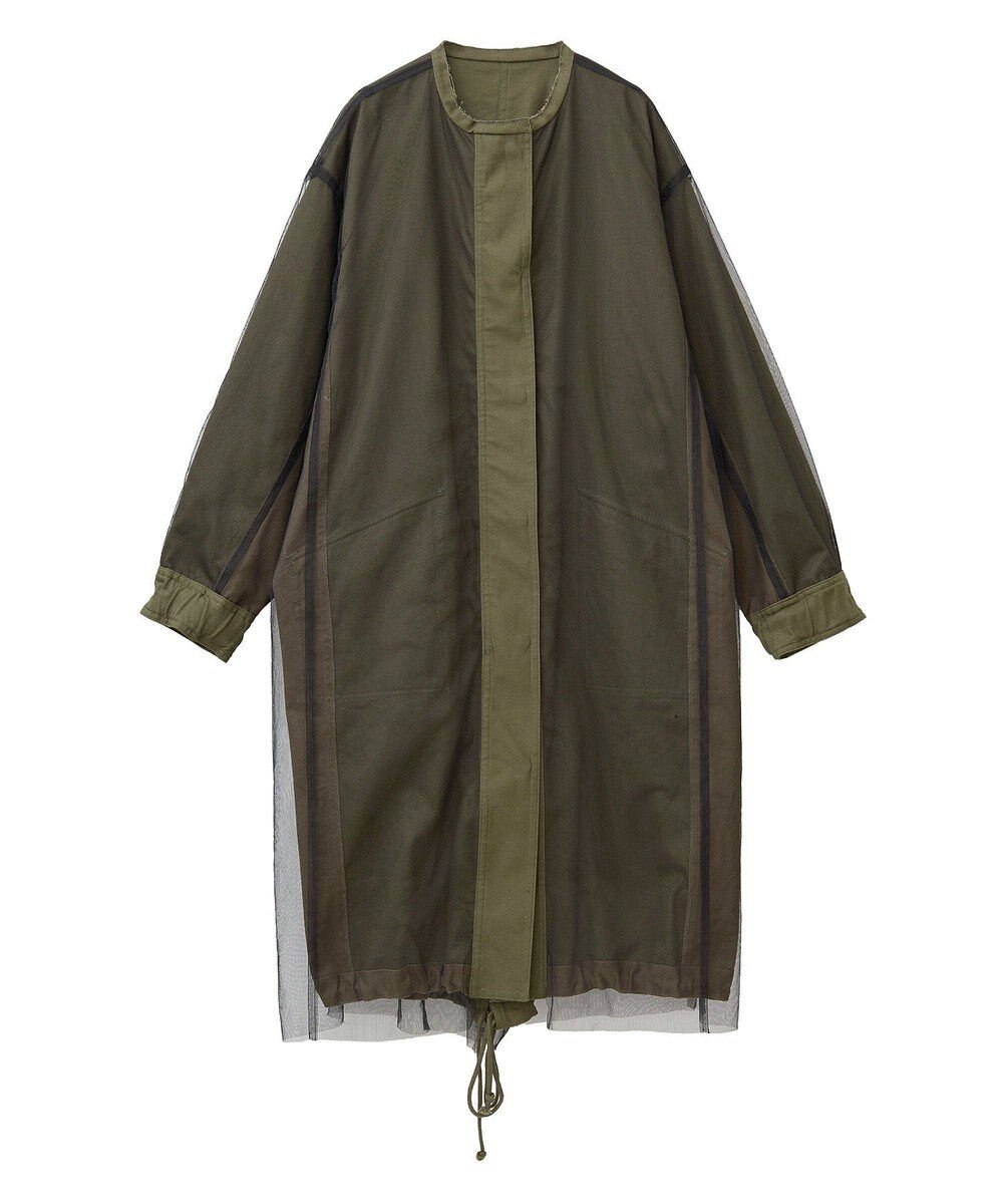 YECCA VECCA 【リバーシブル】2wayミリタリーコート 