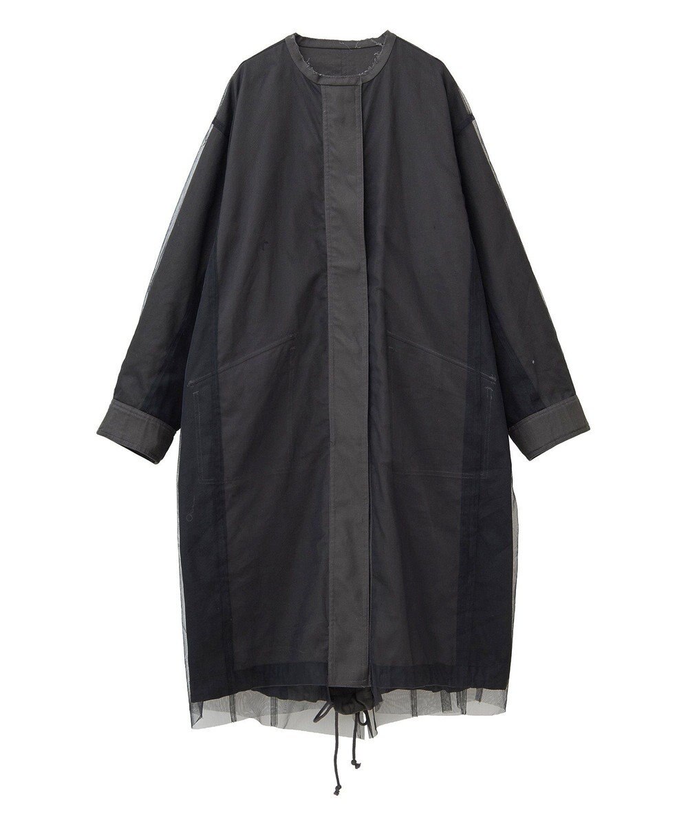 YECCA VECCA 【リバーシブル】2wayミリタリーコート 