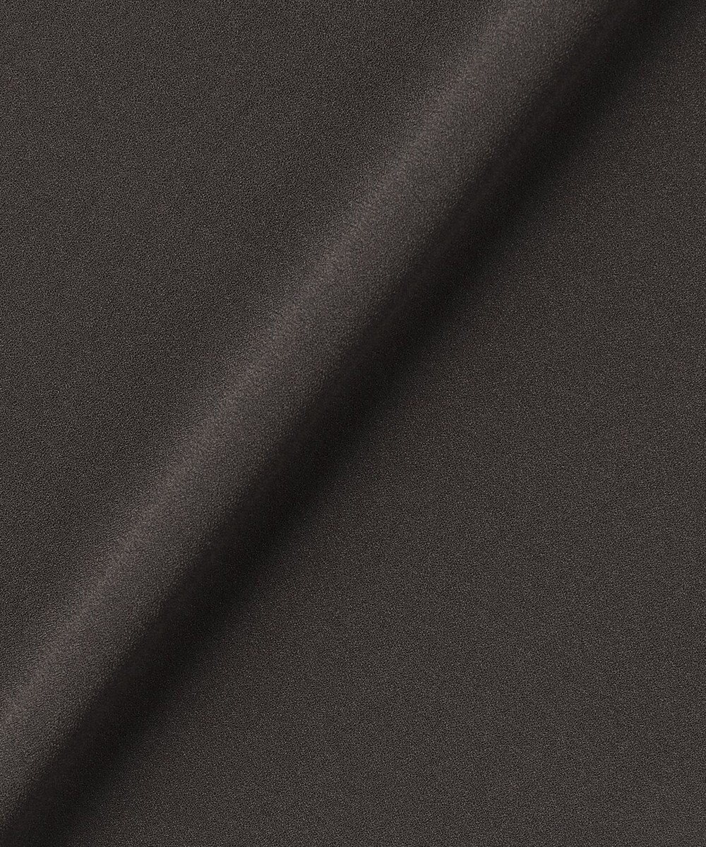 UNFILO L 【ウエストゴム】ライトジョーゼット イージーワイドパンツ 