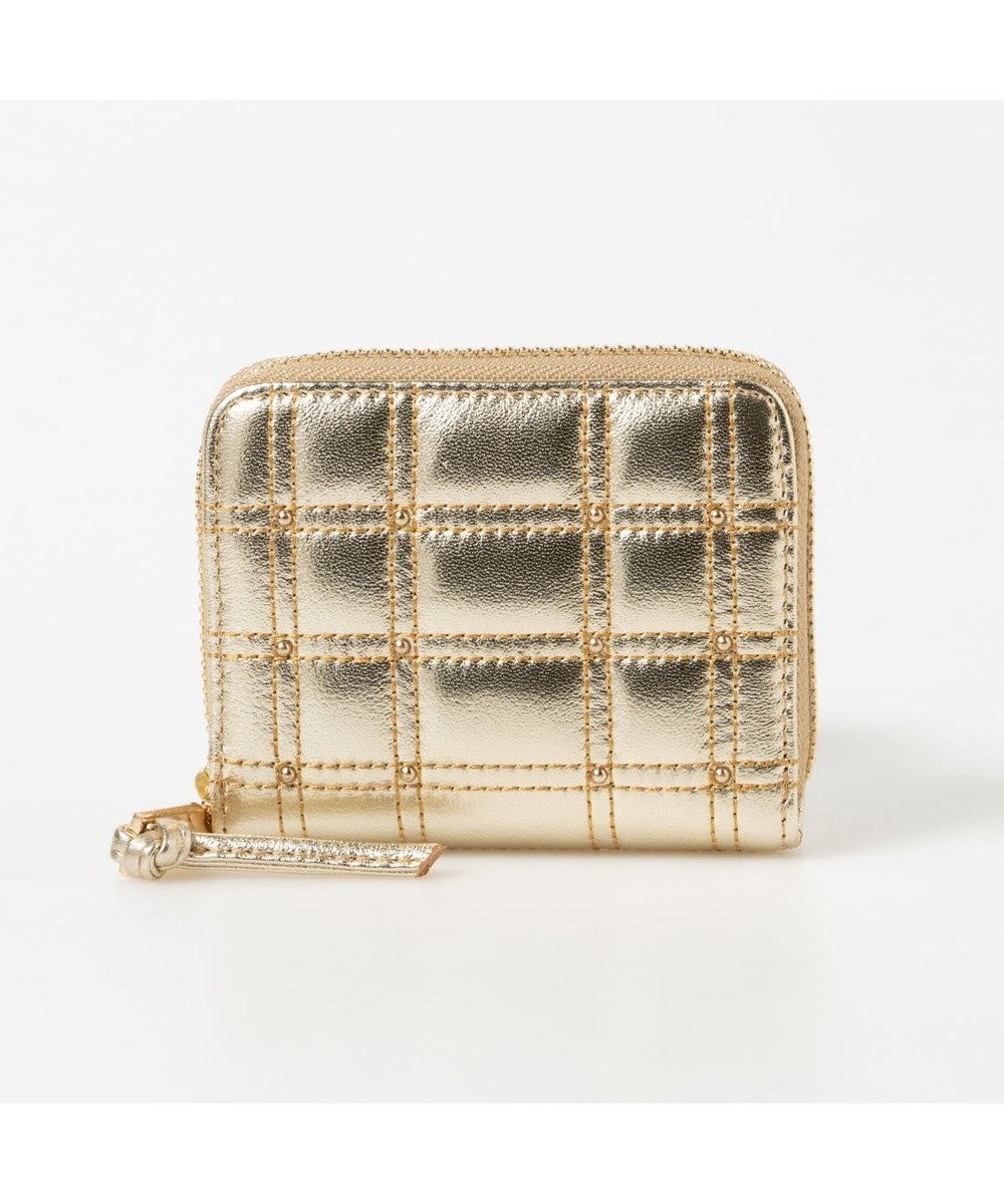 UNBILLION ペルケ perche / シープボックスキルト・ジャバラカードウォレット 