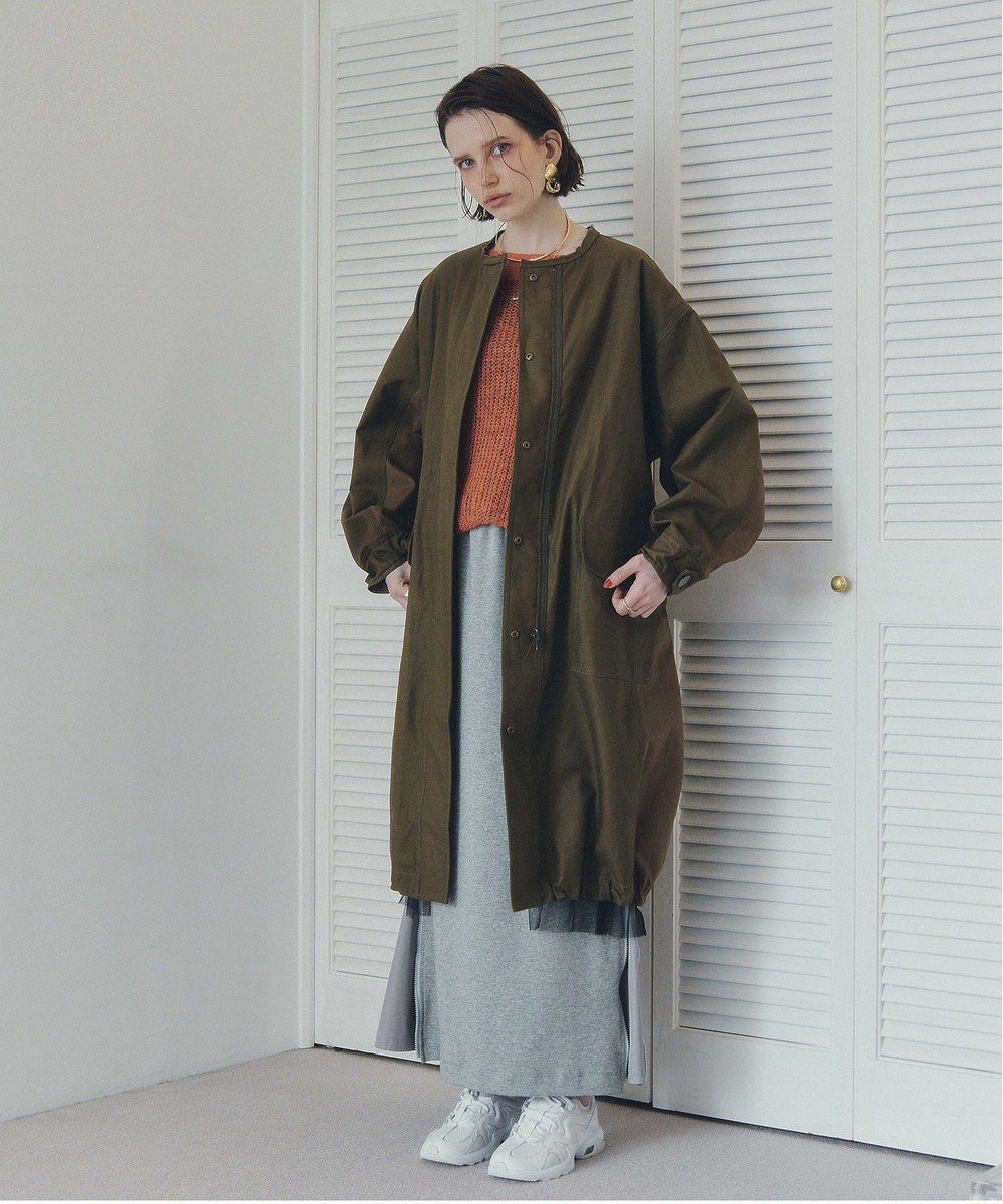 YECCA VECCA 【リバーシブル】2wayミリタリーコート 