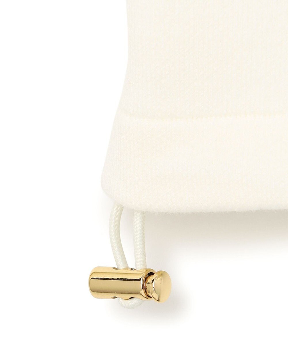 GRACE CONTINENTAL ロゴ刺繍ニットパーカー 