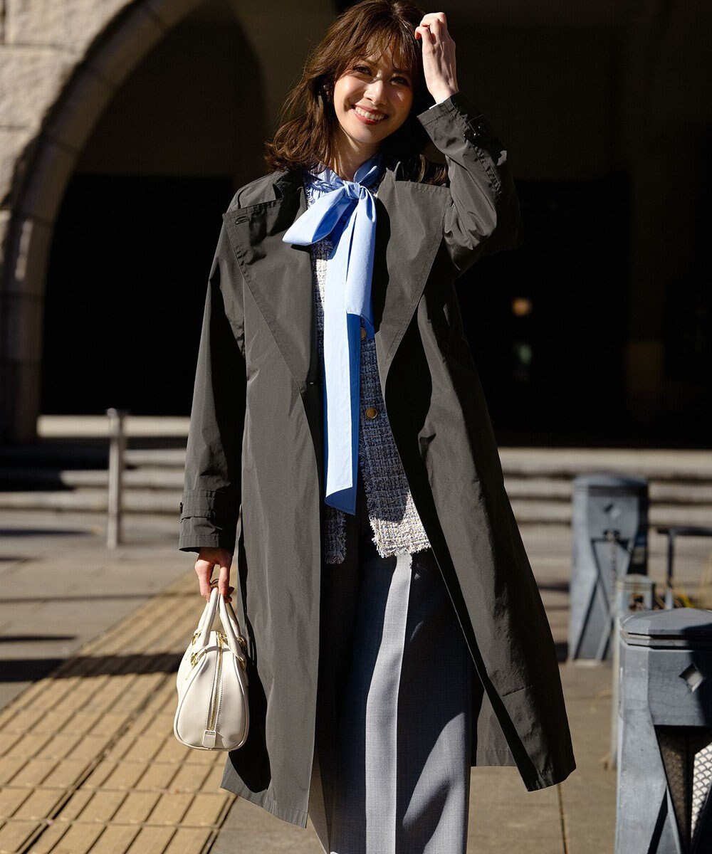 23区 S LIMONTAハイカウントメモリータフタ ライナー付き アウター 