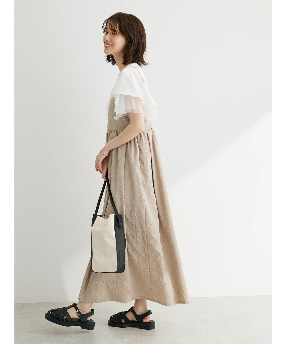 Green Parks ・ＥＬＥＮＣＡＲＥ　ＤＵＥ　フレアスリーブＴシャツ 