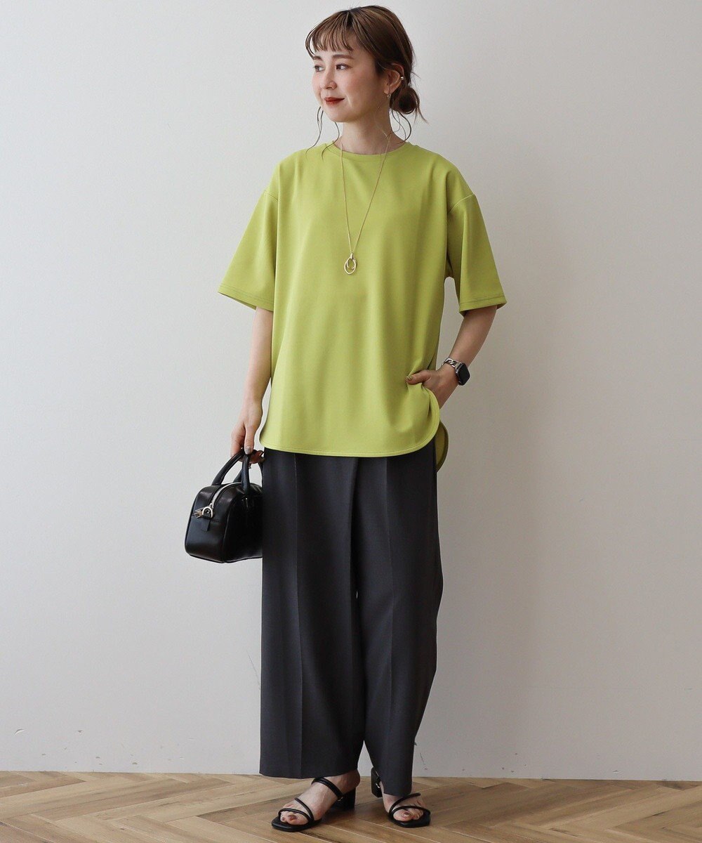 AMERICAN HOLIC ジョーゼットラウンドヘムトップス 