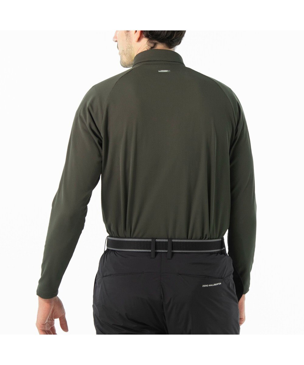 ZERO HALLIBURTON 【吸水速乾・保温】 Octa 長袖 ポロシャツ ZHG-M5A8a 85123 