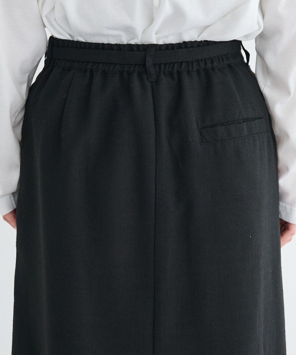 CRAFT STANDARD BOUTIQUE リネンライクラップ風スカート 