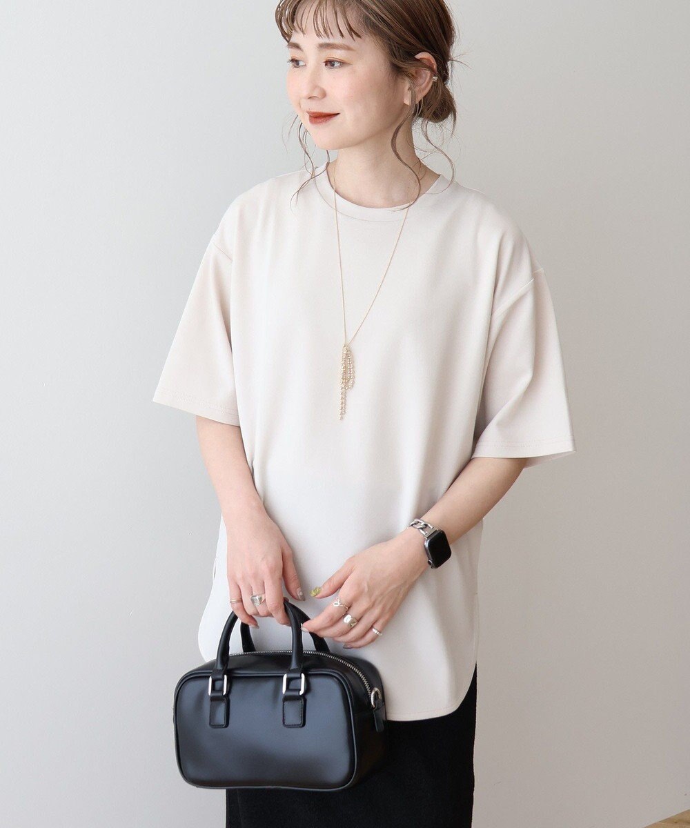 AMERICAN HOLIC ジョーゼットラウンドヘムトップス 