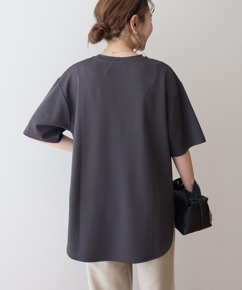 AMERICAN HOLIC ジョーゼットラウンドヘムトップス 