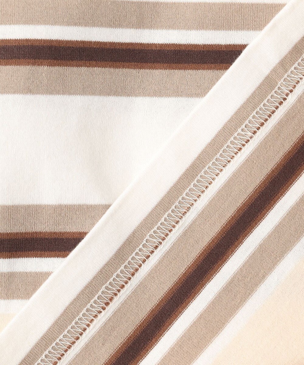 J.PRESS KIDS 【110-130cm】マルチボーダー 半袖ポロシャツ 