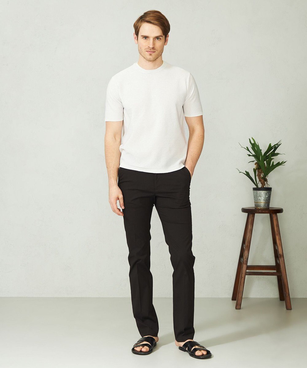 JOSEPH ABBOUD 【軽い/洗える】クールスキンニット Ｔシャツ 