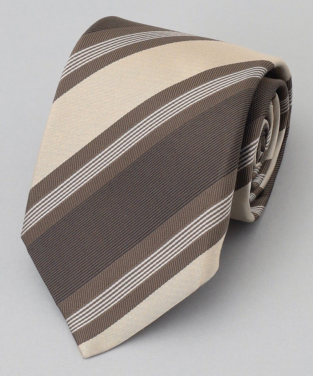 GOTAIRIKU GOTAIRIKU別注【日本製】シルク ネクタイ_ストライプ 