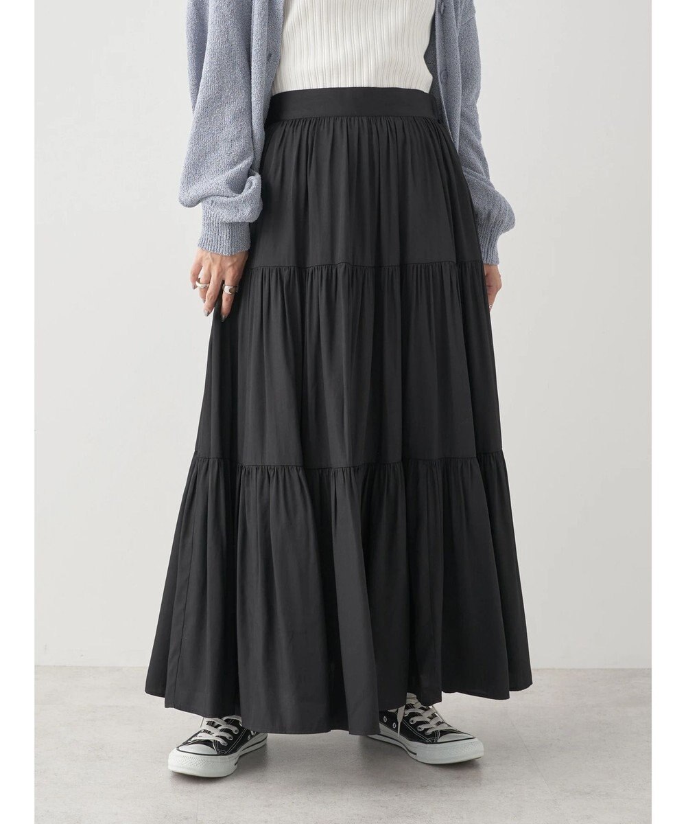 earth music&ecology ティアードスカート 