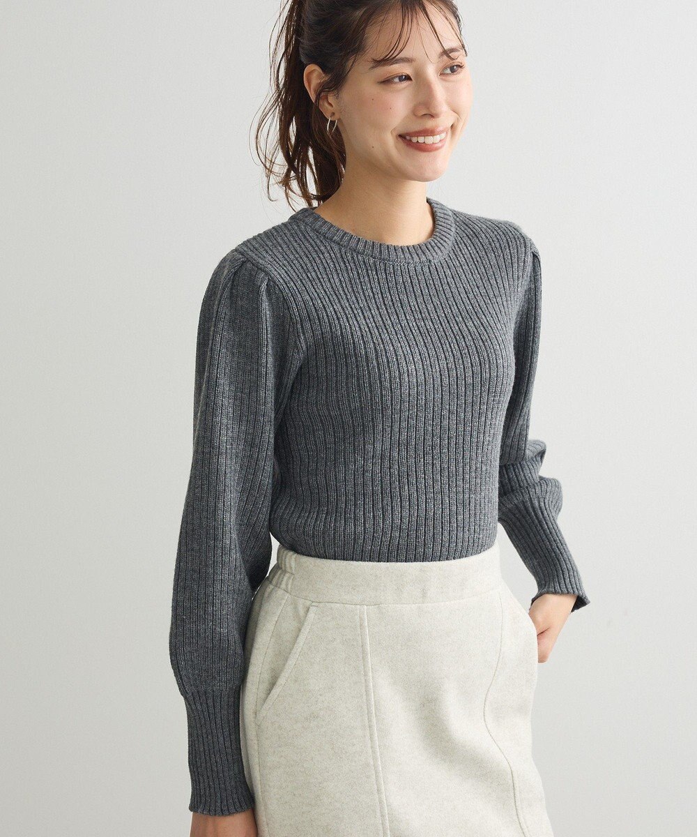 Green Parks 洗える　パフニットプルオーバー 