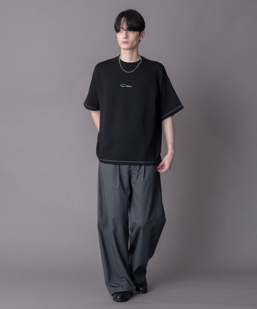 WEGO 【機能T/ユニセックス着用ITEM】カラーステッチワンポイントT（SS） 