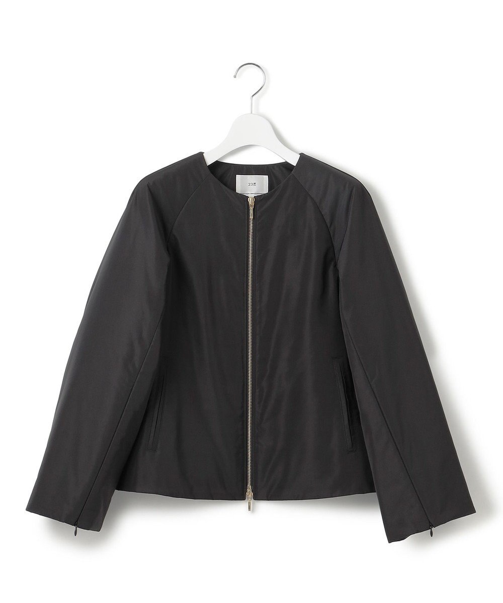 23区 【23区×Oggiコラボ /撥水加工】中綿 パディングタフタ ジャケット 