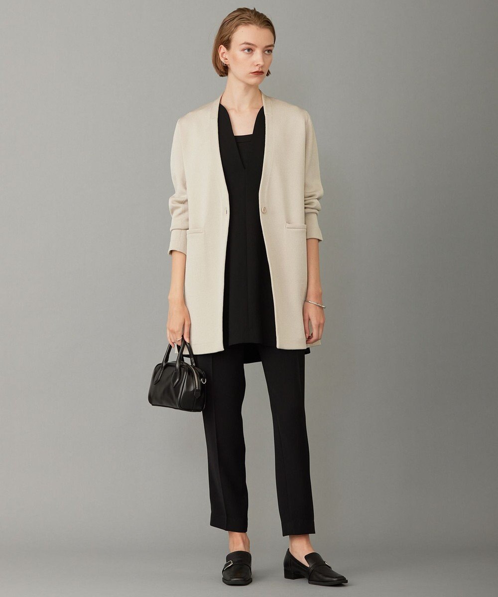 ICB L 【WEB限定カラーあり・洗える】 ライトダブルクロス べスト 