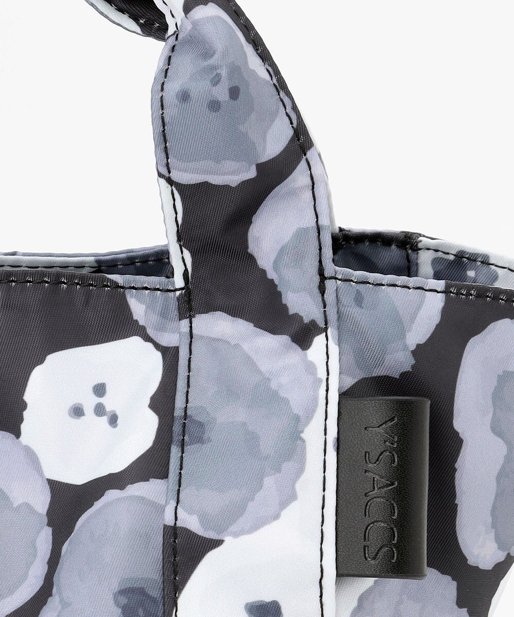 Y'SACCS 総柄プリントミニトートバッグ 