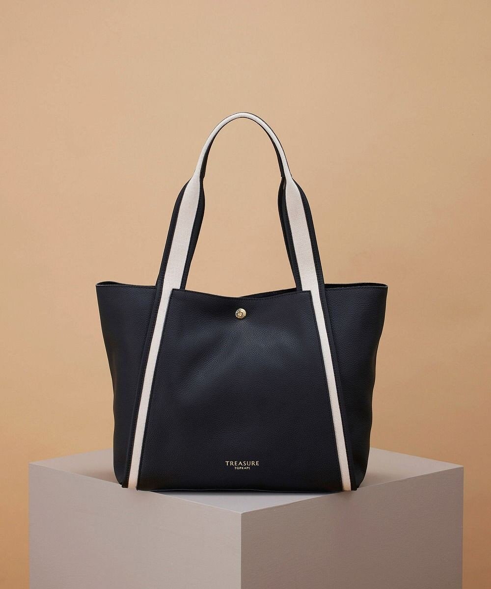 TOPKAPI 【TREASURE TOPKAPI】ソフトシュリンク テープハンドル A4 トート バッグ 