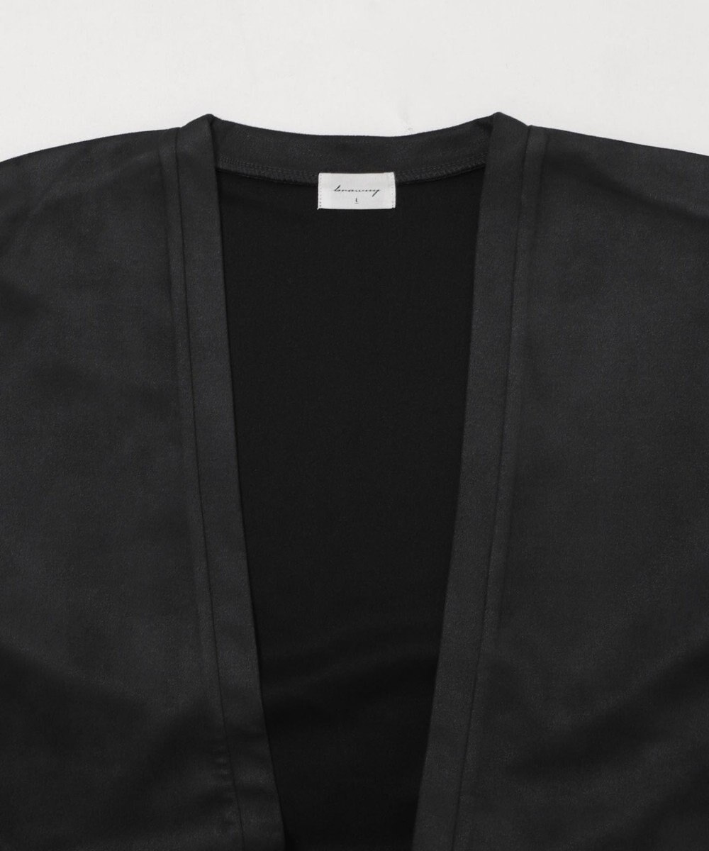 WEGO 【ユニセックス着用アITEM/２点SET】フェイクスウェードアンサンブルカーディガン 