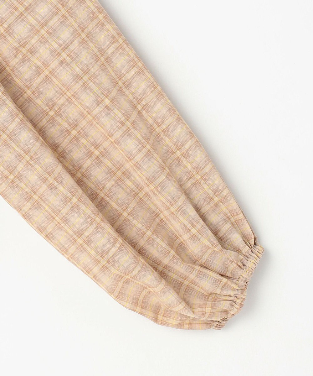 組曲 S ライトトロピカルロールネック ブラウス 