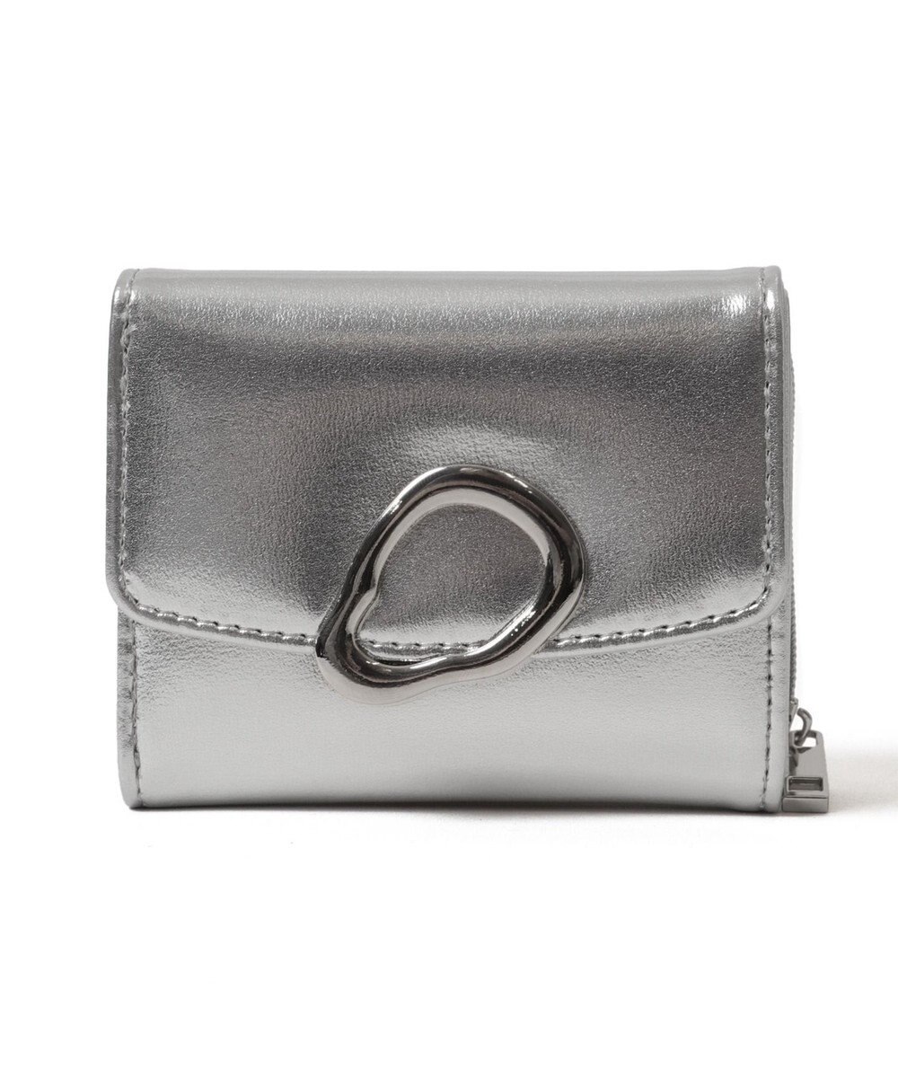 WEGO ニュアンスパーツフラップウォレット 