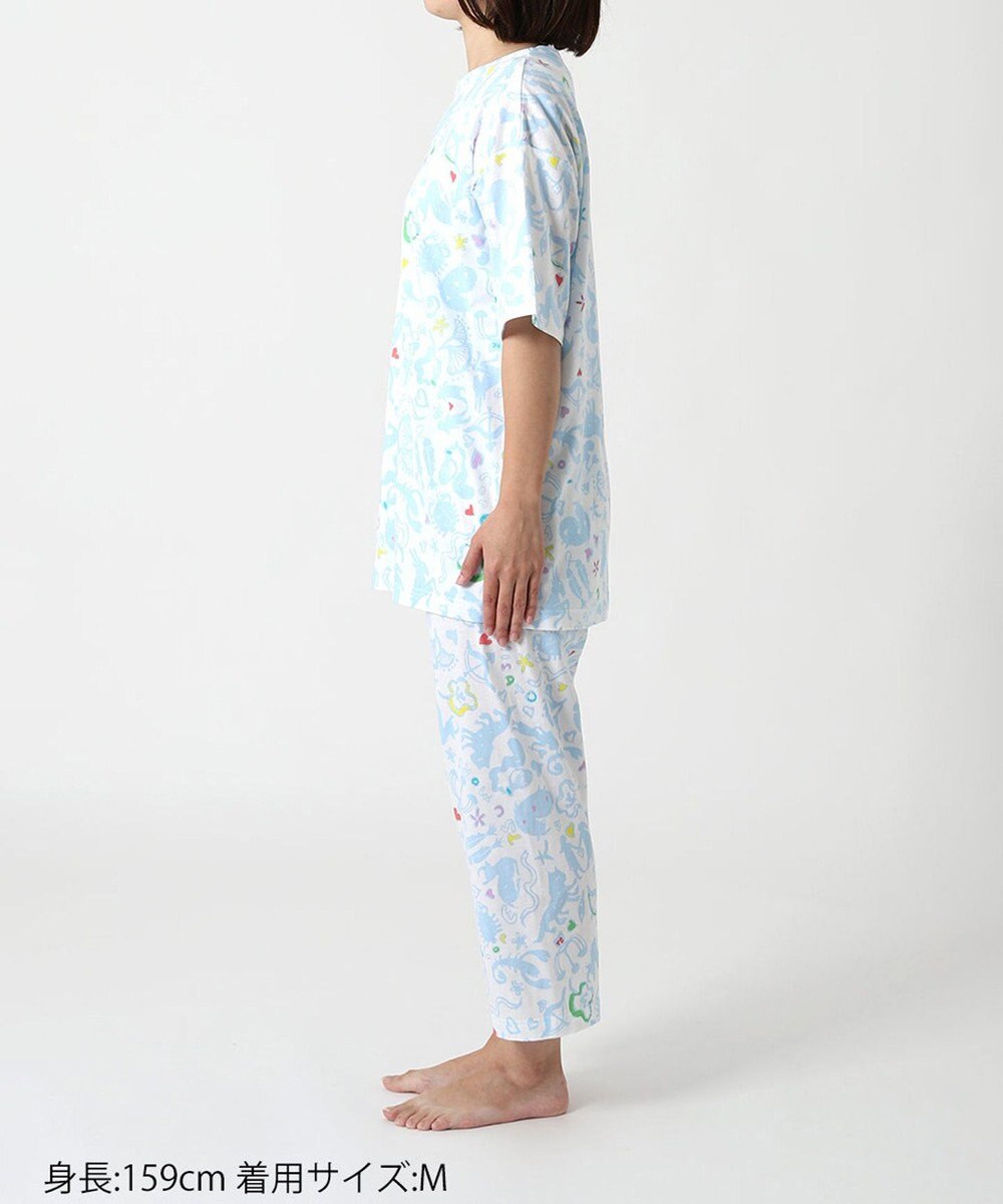 tsumori chisato SLEEP ツモリチサト パジャマ 5分袖 半袖 8分丈 レディース UDT166 /ワコール 