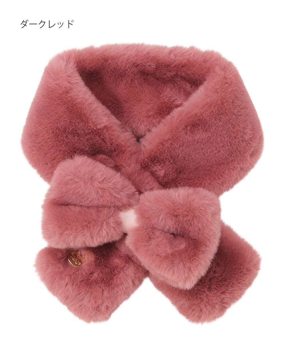 MOONBAT 【新色追加】PAUL & JOE ACCESSOIRES フェイクファーリボンマフラー 