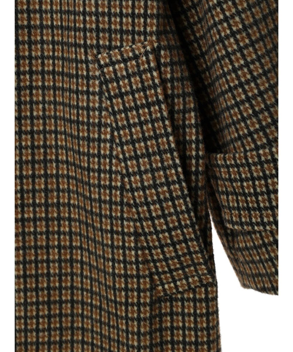 earth music&ecology ステンカラーコート（チェック） 