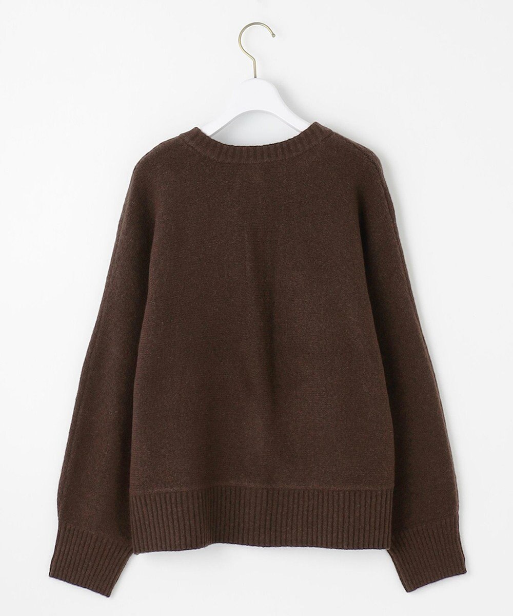 ANY SIS L 【前後着用可能】Airニット カーディガン 