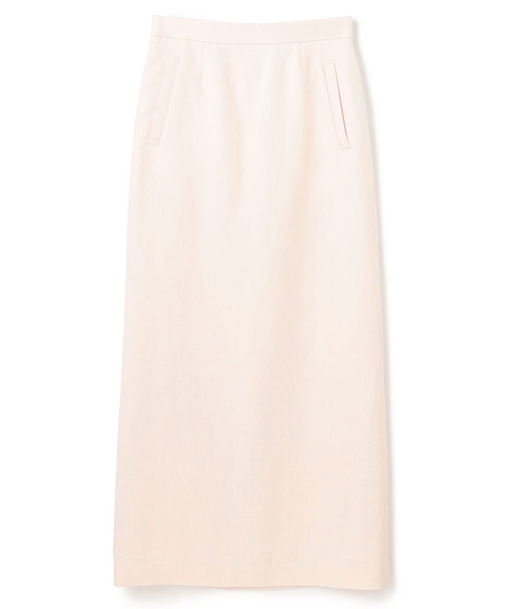 BEIGE， 【Oggi 5月号掲載】CRINUM / Iラインリネンマキシスカート 