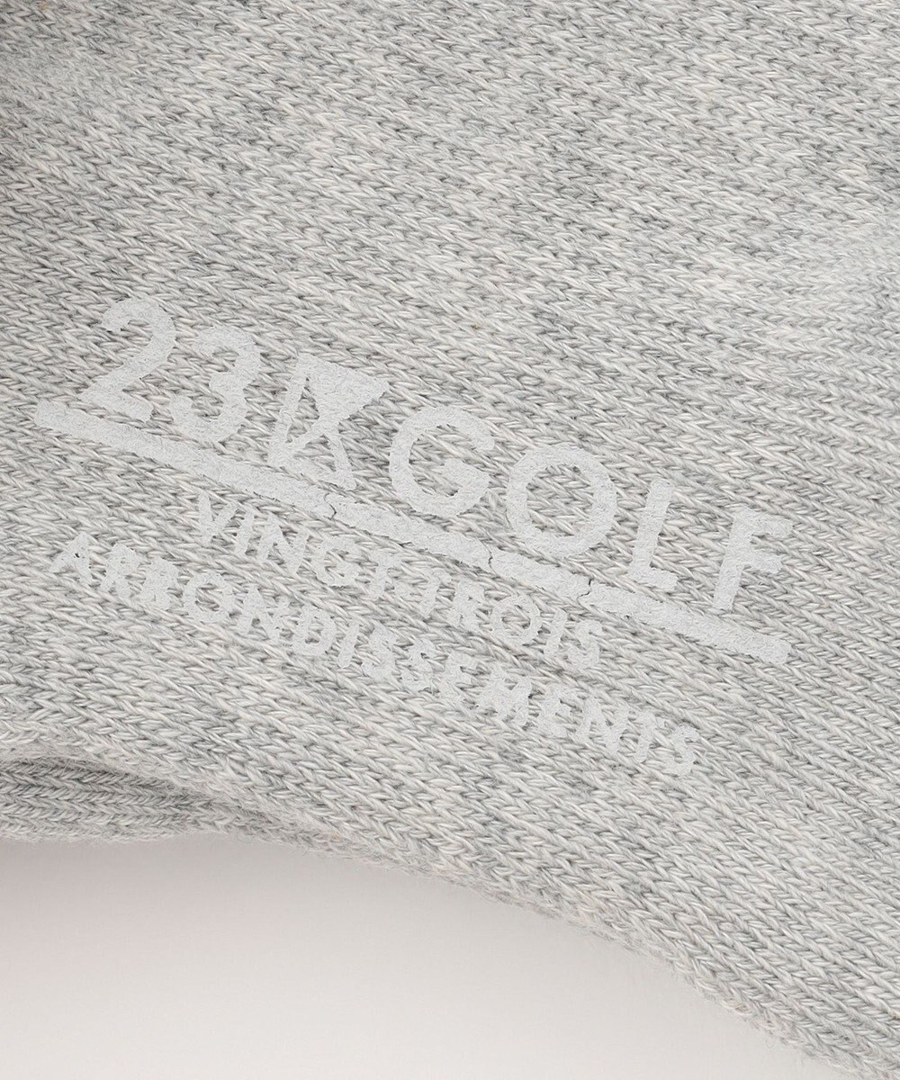 23区GOLF 【WOMEN】アーガイルライン ハイソックス 