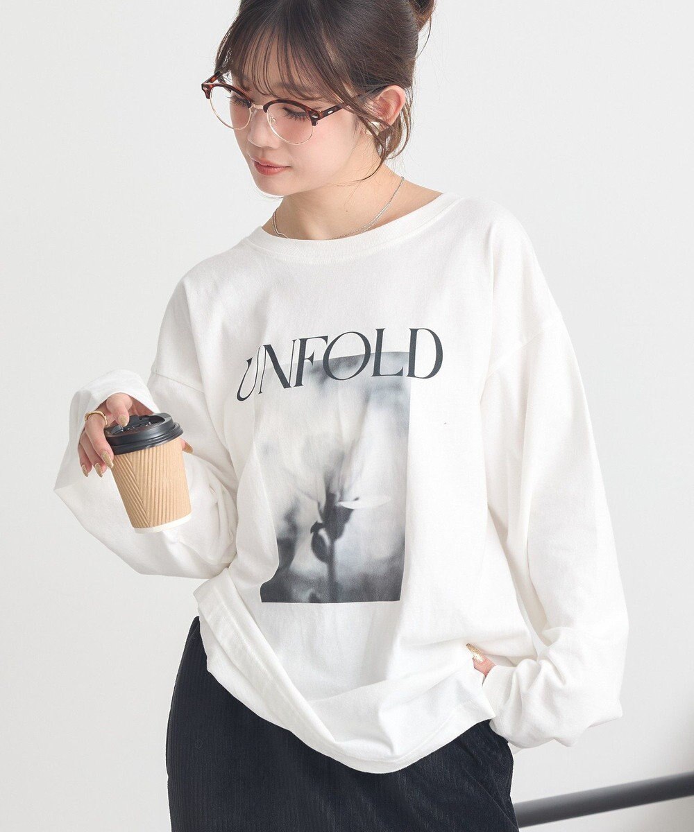 earth music&ecology 【綿100】アソートプリントロンＴｅｅ 