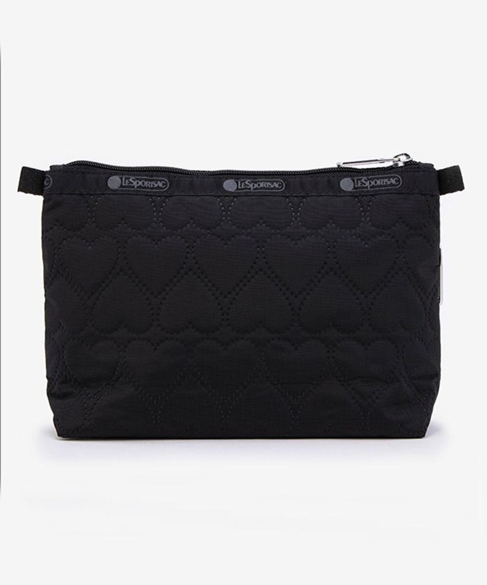 LeSportsac COSMETIC CLUTCH/ブラックハートデボス 