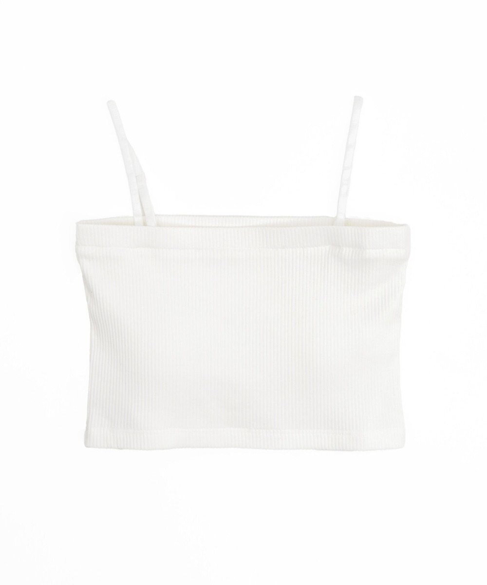 WEGO 【カップ付きインナー/ベアにもなる】ストラップ付きカップインベアトップ 