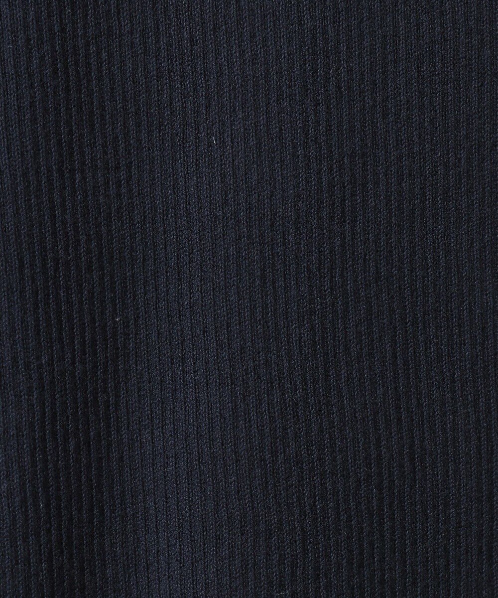 AMERICAN HOLIC 袖口バイカラー半袖ニットプルオーバー 